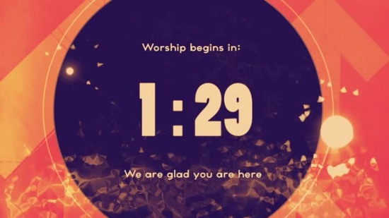 worship countdown video