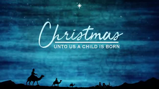 Christmas A Child Is Born | Videos2worship | SermonSpice