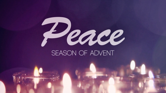 Advent Candles Peace Still | Playback Media | SermonSpice