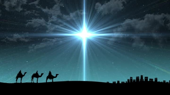 Christmas Background - Town of Bethlehem - With Clouds | Life Scribe