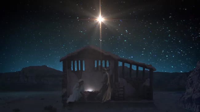 Starry Night Nativity 4 | Life Scribe Media | SermonSpice