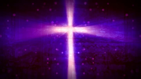 Shining Cross Lent Easter Worship Background 2 | Vertical Hold Media