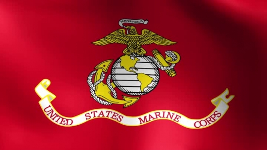 US Marine Corps Flag Loop - SD & HD included! | Vision 111 | SermonSpice