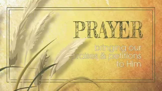 Grain Prayer | Craig Watters | SermonSpice