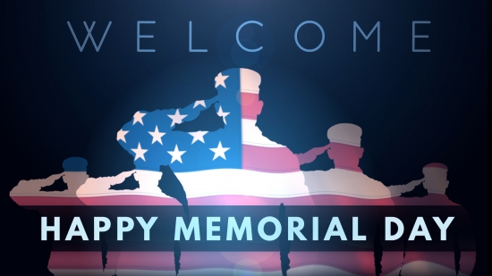 Memorial Day Salute Welcome Still | Playback Media | SermonSpice