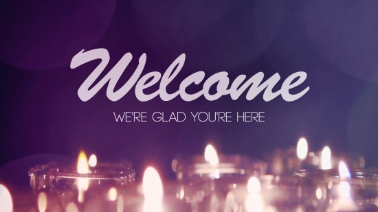 Advent Candles Welcome Still | Playback Media | SermonSpice