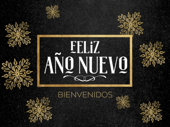 Trendy Christmas New Year Still - Spanish | Playback Media | SermonSpice