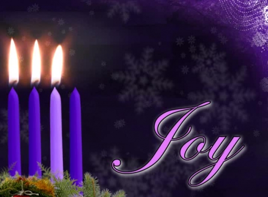 Advent Joy Candle Background 1 | Vertical Hold Media | SermonSpice