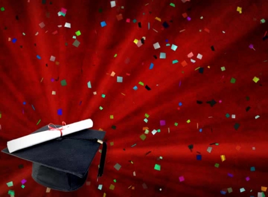 Graduation Background 6 | Vertical Hold Media | SermonSpice