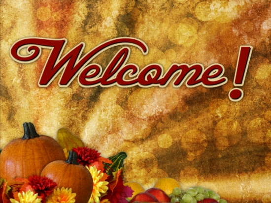 Thanksgiving Welcome Background 1 | Vertical Hold Media | SermonSpice