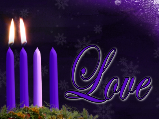 Advent Love Candle Still Image - HD and SD | Vertical Hold Media ...